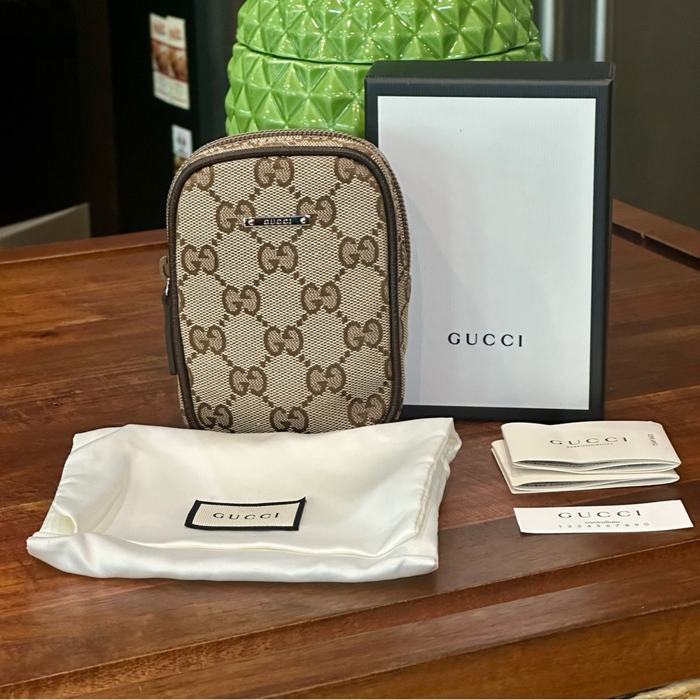 Gucci Mini Pouch GG Cigarette Pouch Never Used